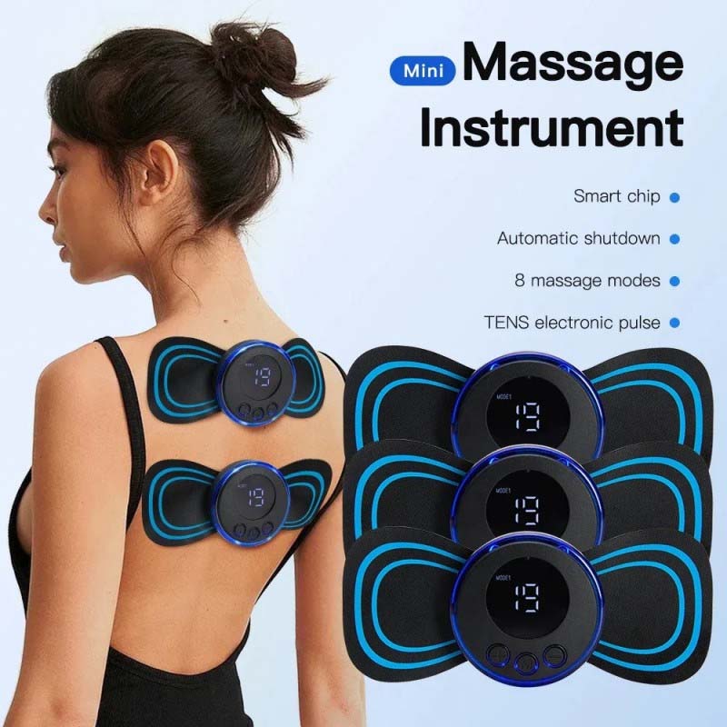 Mini Body Massager Pulse Neck Pain Relief