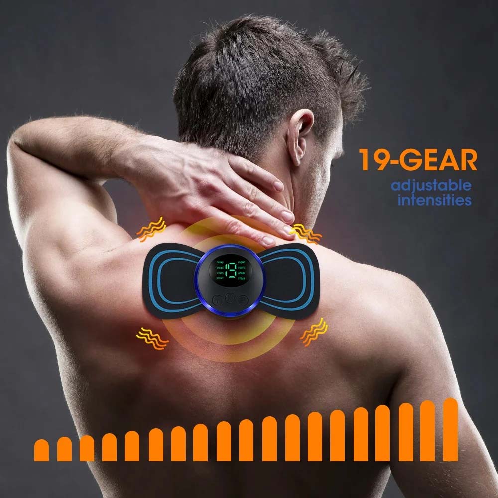 Mini Body Massager Pulse Neck Pain Relief